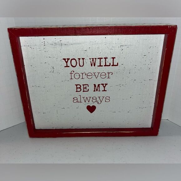 Bundle lot of (4) Valentine Decor Signs Hearts + Gnome coloring book - Picture 2 of 5